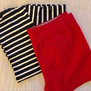 J. Crew Red Chino Short